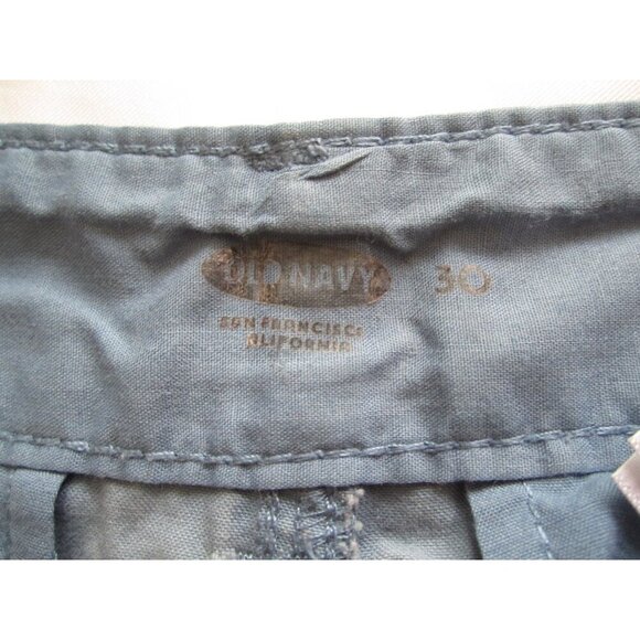 Men Old Navy Palm Tree Print Leaf Cargo Shorts Sz 30 (MP335) - Picture 2 of 7